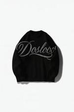 BIG LOGO BLACK SWEATER