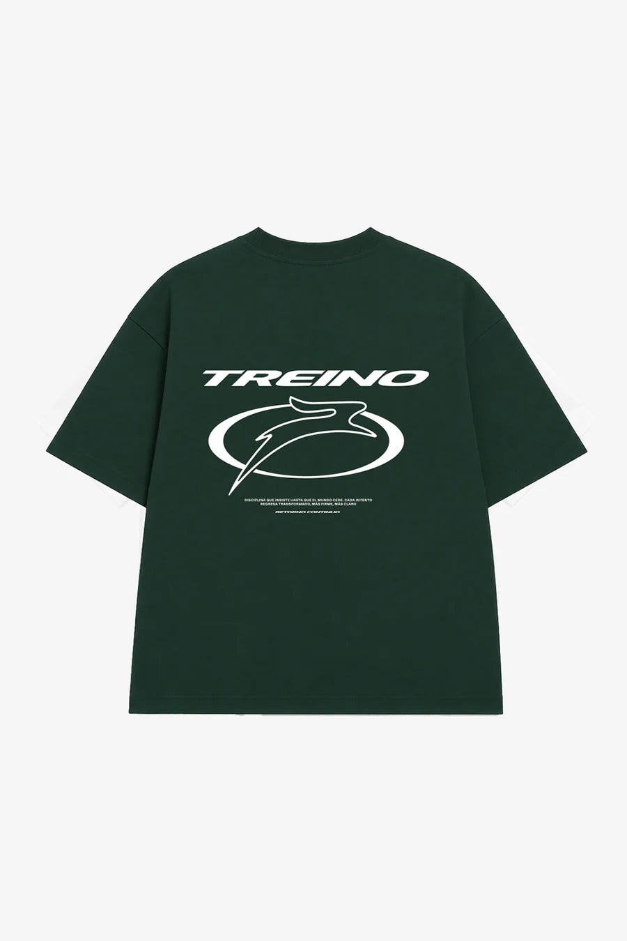POLERA OVERSIZE "LUCKY RABBIT" VERDE TREINO