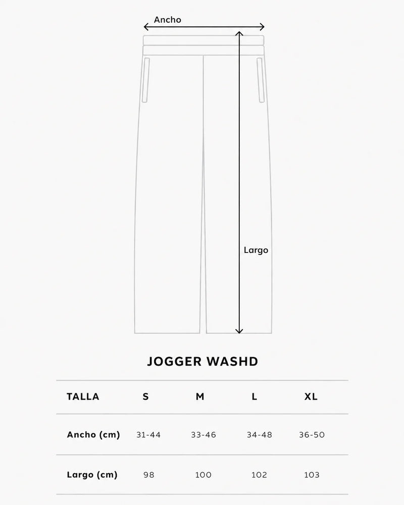 HEAVYWEIGHT JOGGER WASHED “RINHOSKIN”