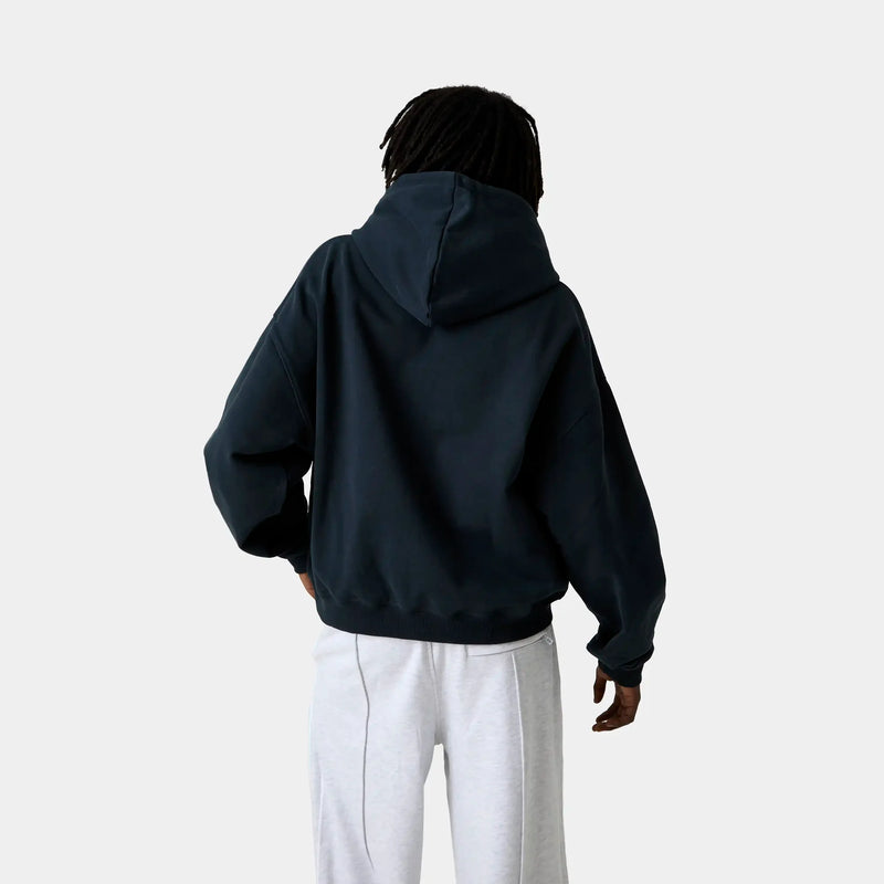 Metro Navy Oversized Hoodie