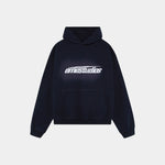 EME STUDIOS INTEAL NAVY OVERSIZED HOODIE
