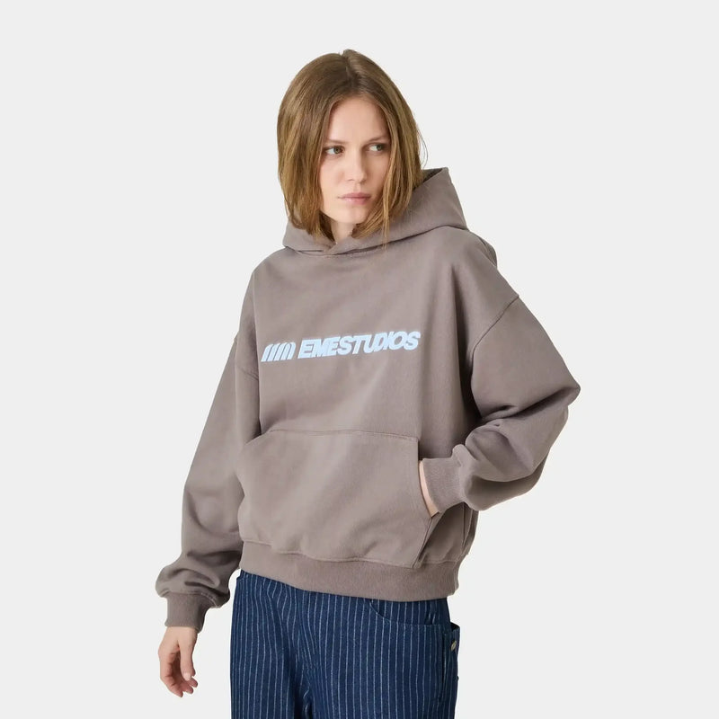 Metro Choco Oversized Hoodie