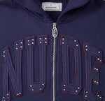 Nude proyect Hoodie sombra full zip