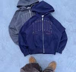Nude proyect Hoodie sombra full zip