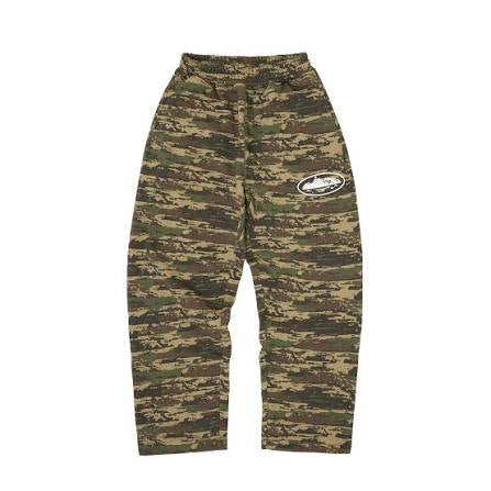 CORTEIZ ISLAND PUFF PRINT OPEN HEM SWEATPANT DIGI CAMO