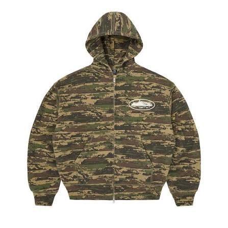 CORTEIZ ISLAND PUFF PRINT ZIP HOODIE DIGI CAMO