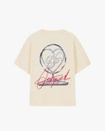 NUDE PROYECT HEART CLASS TEE MARSHMALLOW