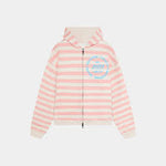 EME STUDIOS WANDER PINK CROPPED BOXU FULL ZIP
