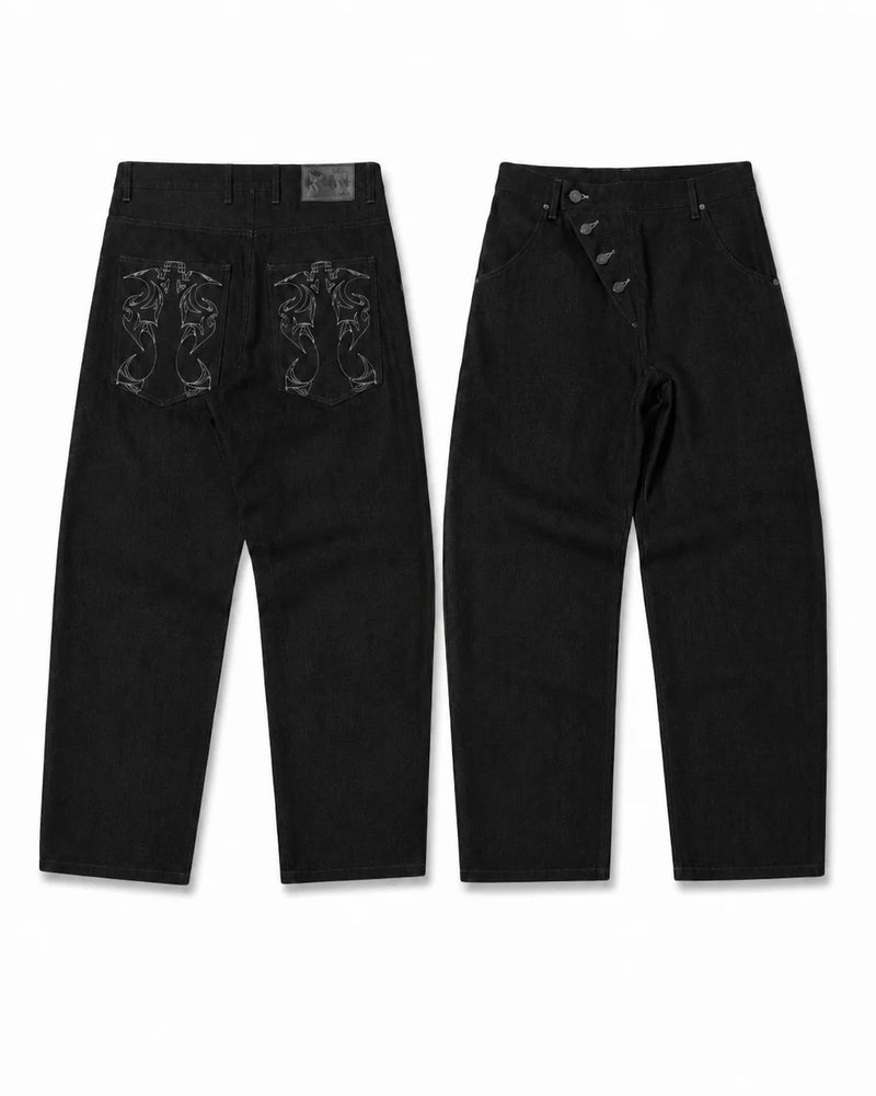 STODAK RAW DENIM BLACK