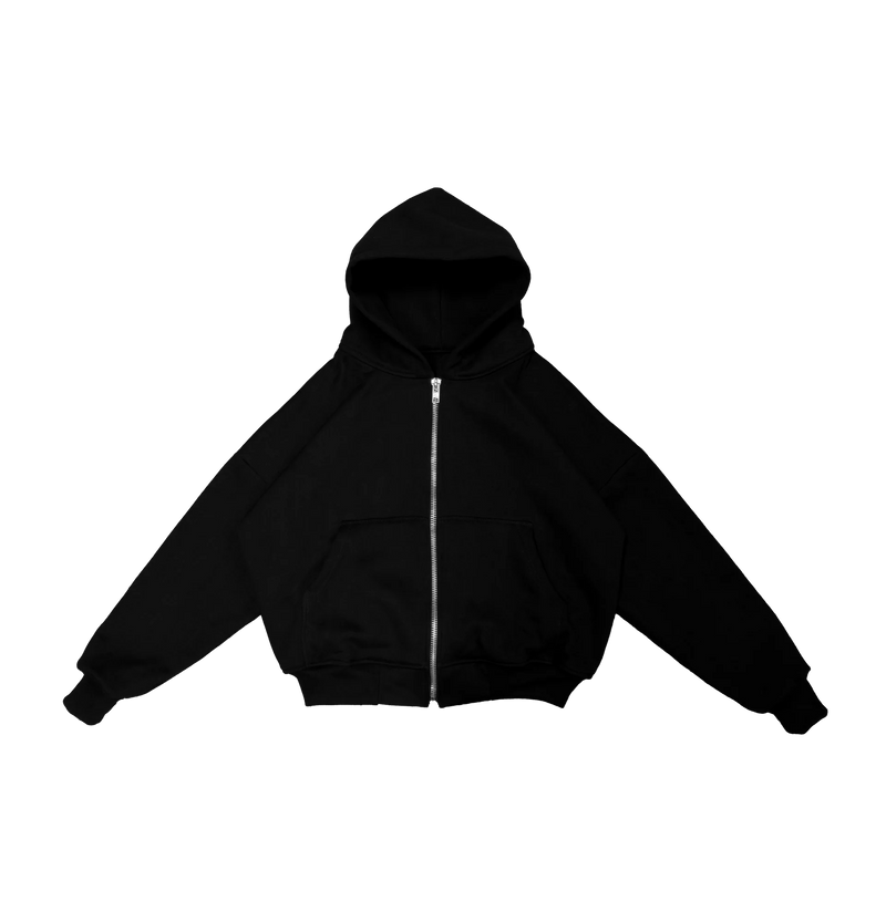 HUMAN ZIP UP HOODIE (Heavyweight)