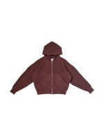 HEAVYWEIGHT ZIP UP SWEATER