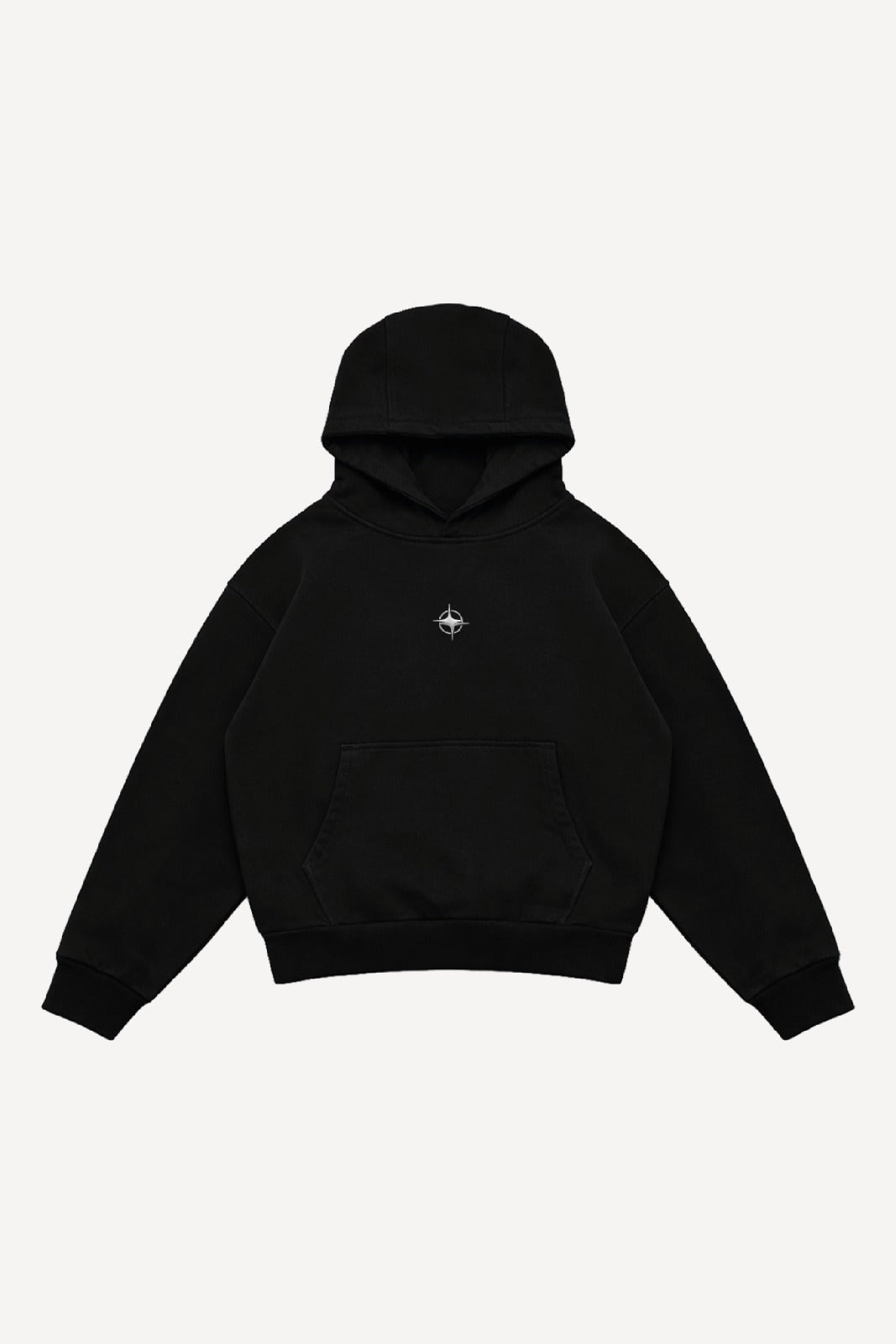 Poleron Stodak Metallic Logo Negro