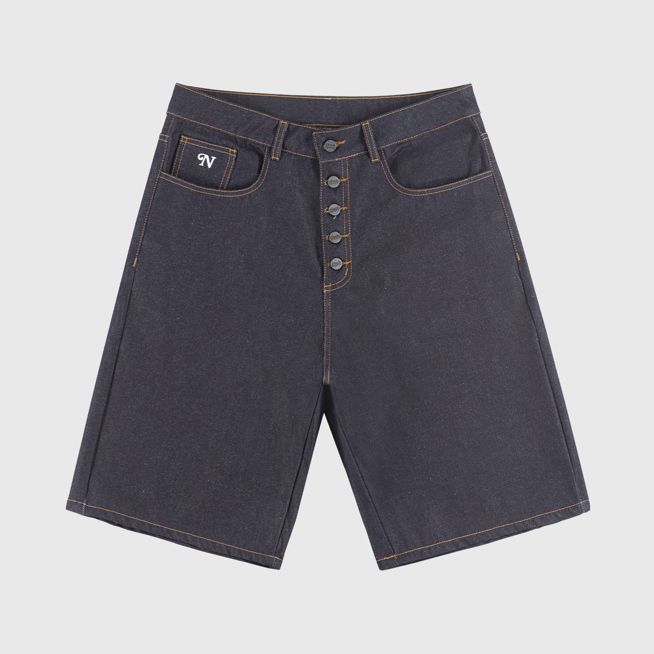 Raw Denim Indigo Jorts
