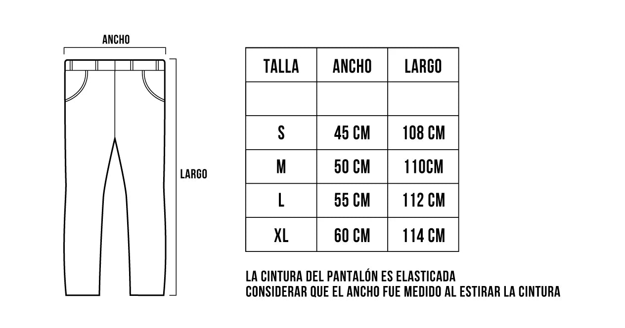 Pantalón de buzo baggy heavyweight® negro washed