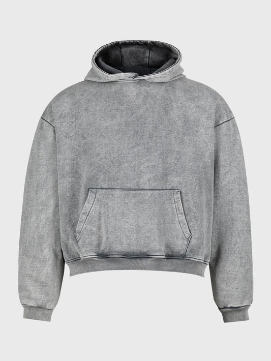 Polerón básico heavyweight® washed gris