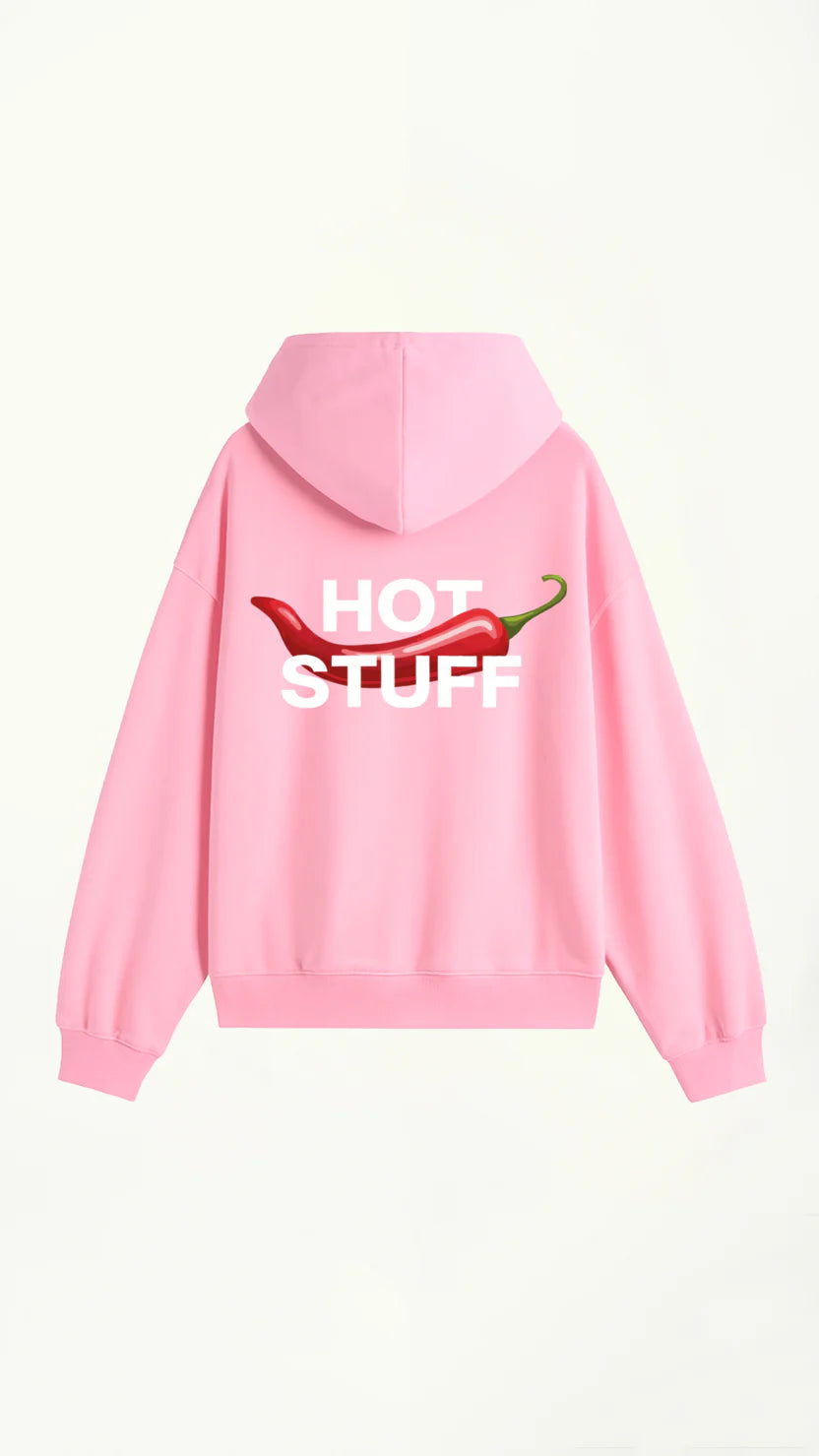 HOODIE HOT STUFF ROSADO SPICY