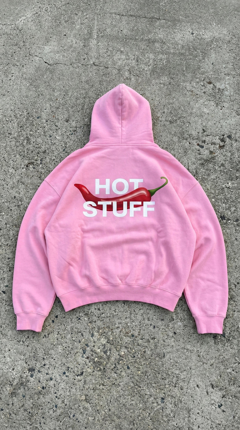 HOODIE HOT STUFF ROSADO SPICY