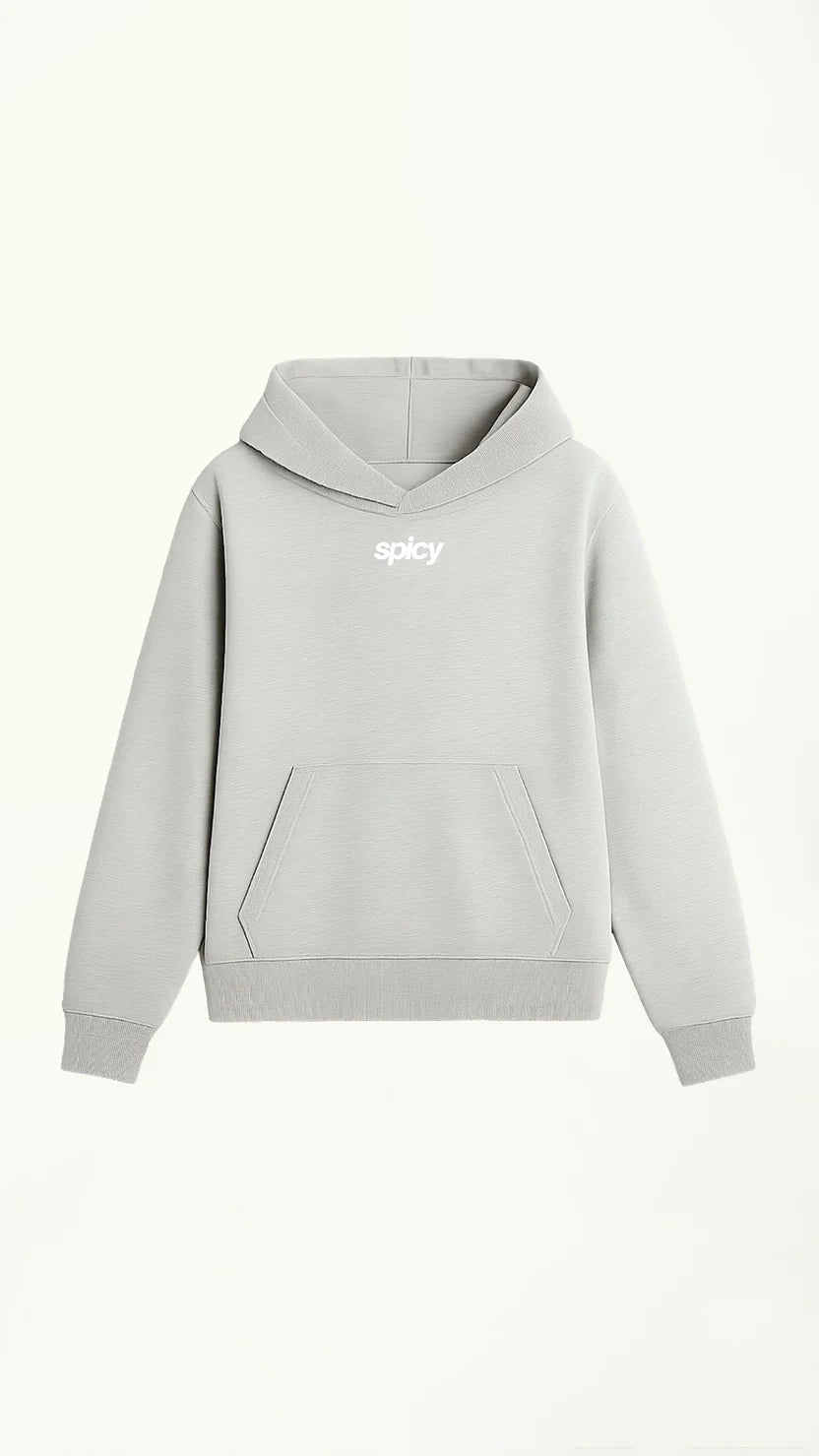 ICE CREAM HOODIE GRIS MELANGE
