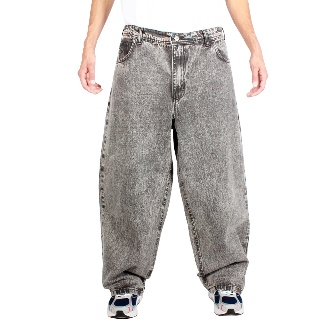 Jeans Extra Baggy Gris Acid Wash