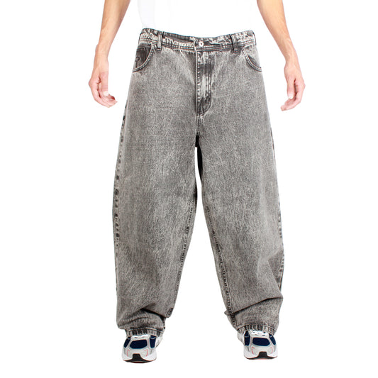 Jeans Extra Baggy Gris Acid Wash