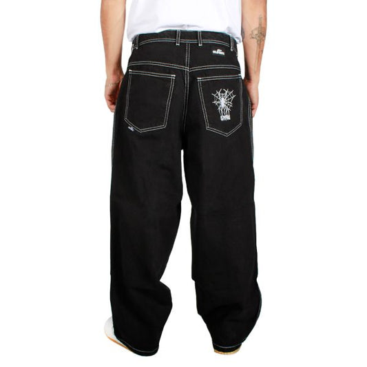 Jeans Extra Baggy Negro Spider Old Tree