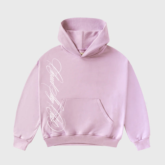 Cloud Sky Club Pink Hoodie