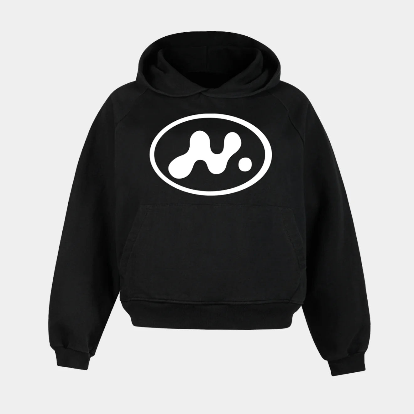 Sound Barrier Black Raglan Hoodie