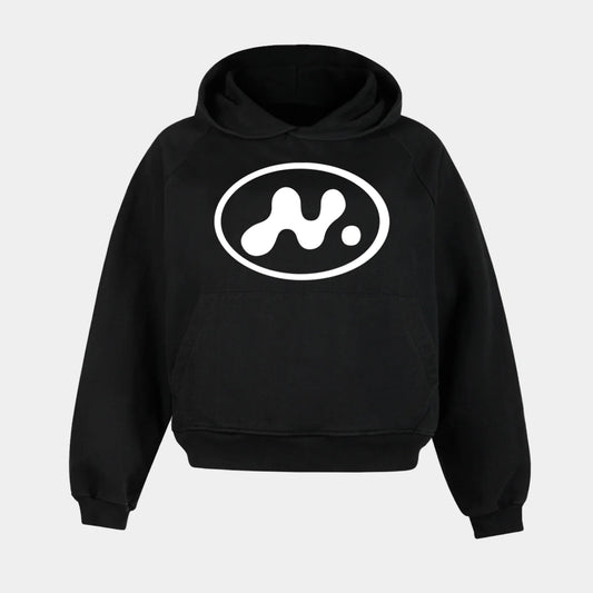 Sound Barrier Black Raglan Hoodie