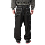 Jeans Carpenter Baggy Negro Silver Old Tree