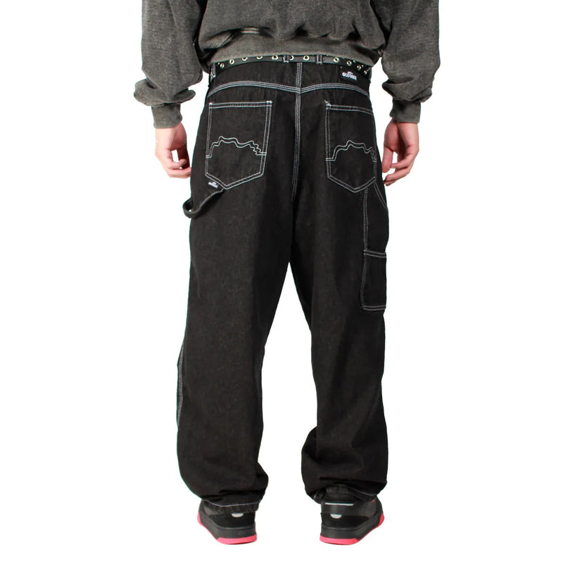 Jeans Carpenter Baggy Negro Silver Old Tree