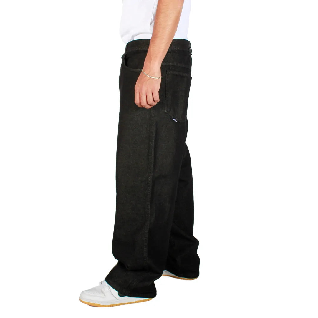 Jeans Extra Baggy Negro Silver Serpiente Old Tree