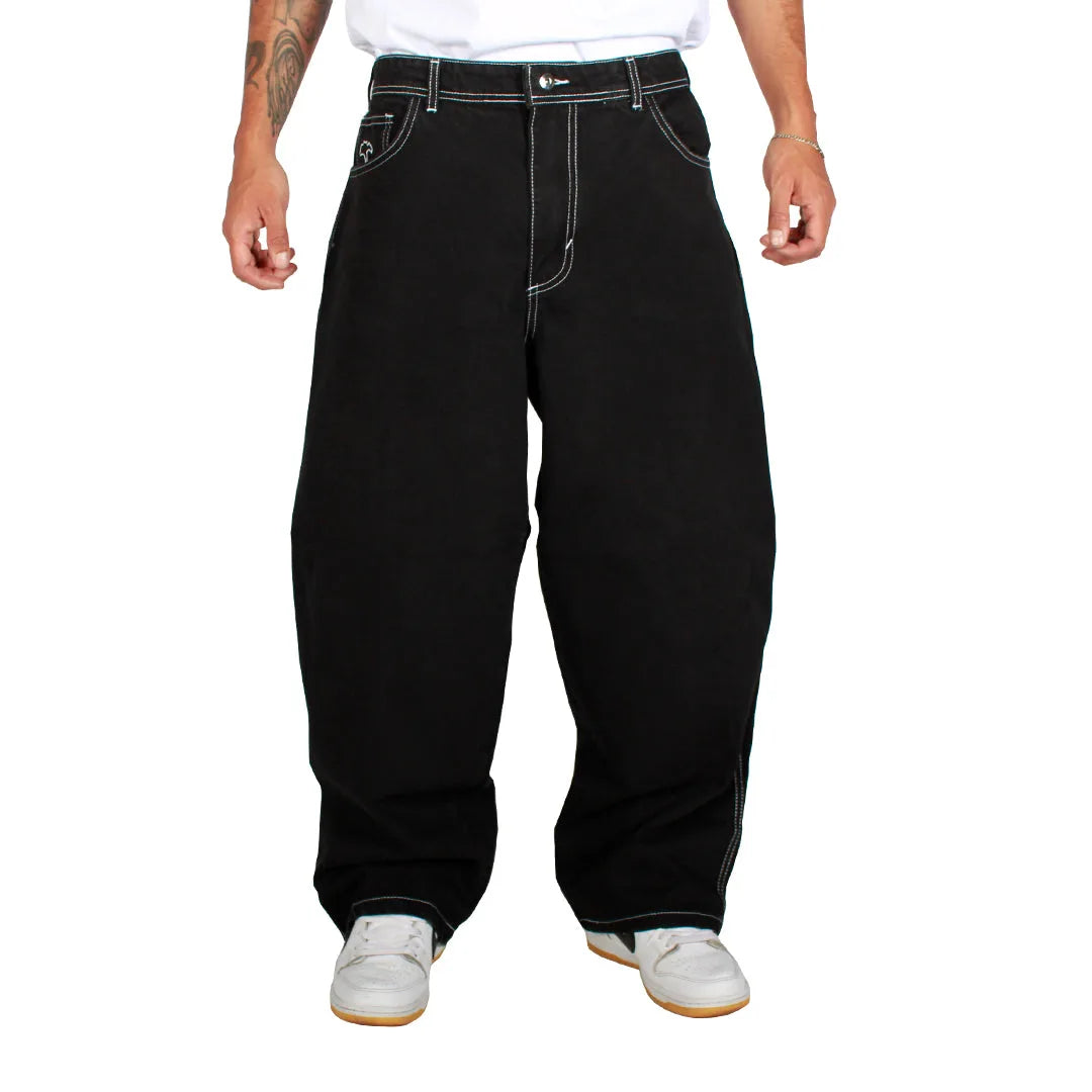 Jeans Extra Baggy Negro Spider Old Tree