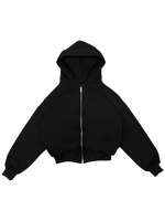 BOXY FIT ZIP UP HOODIE VL2