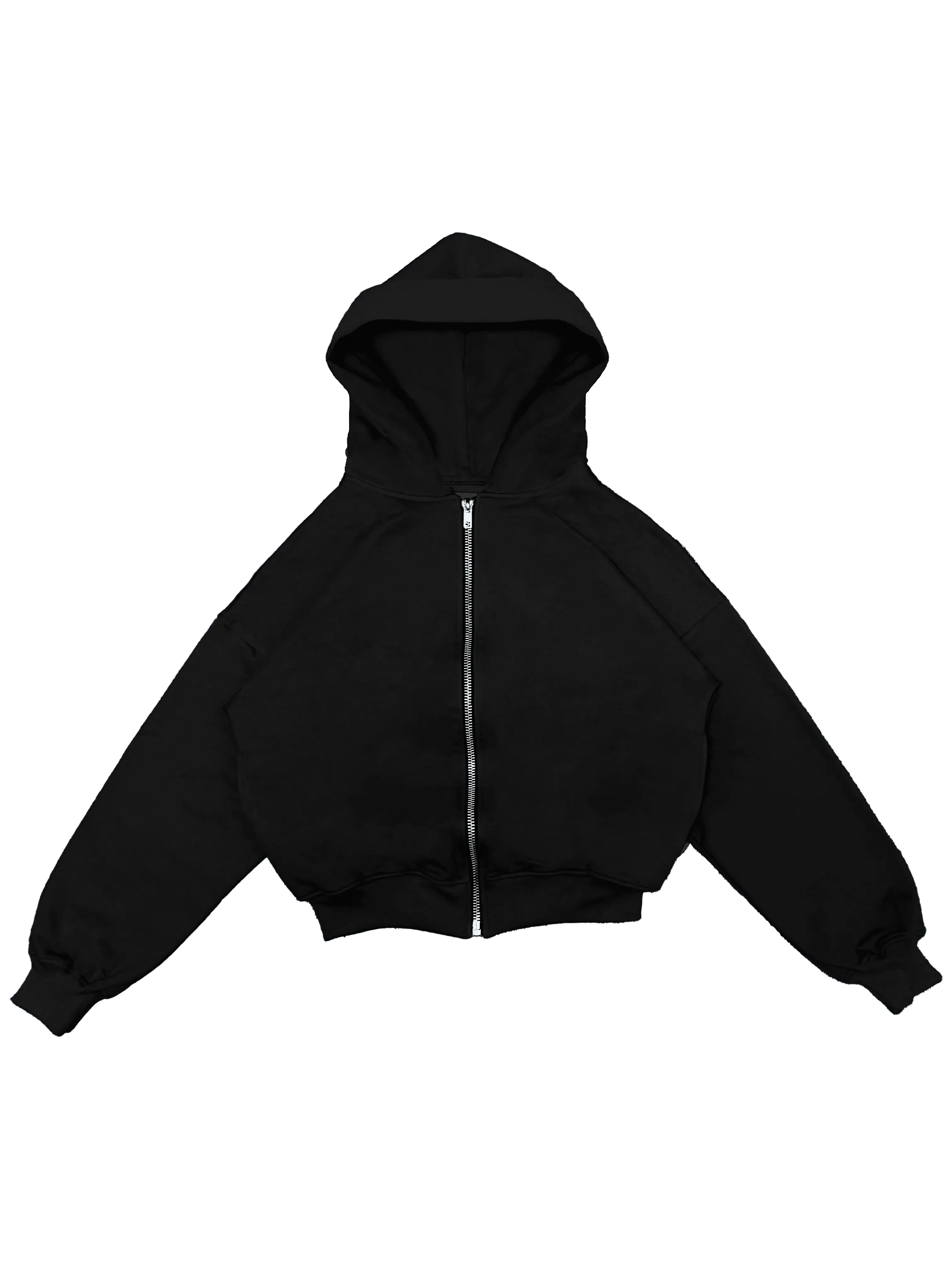BOXY FIT ZIP UP HOODIE VL2