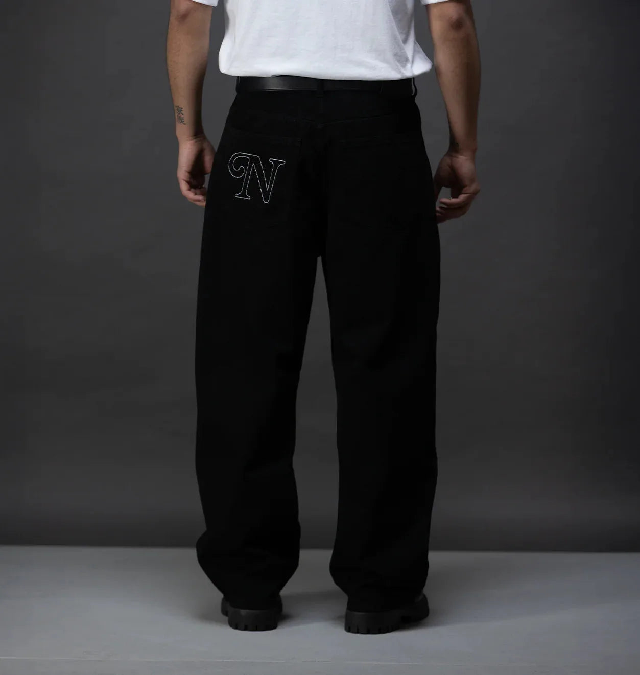 Big N Baggy Black Denim Jeans