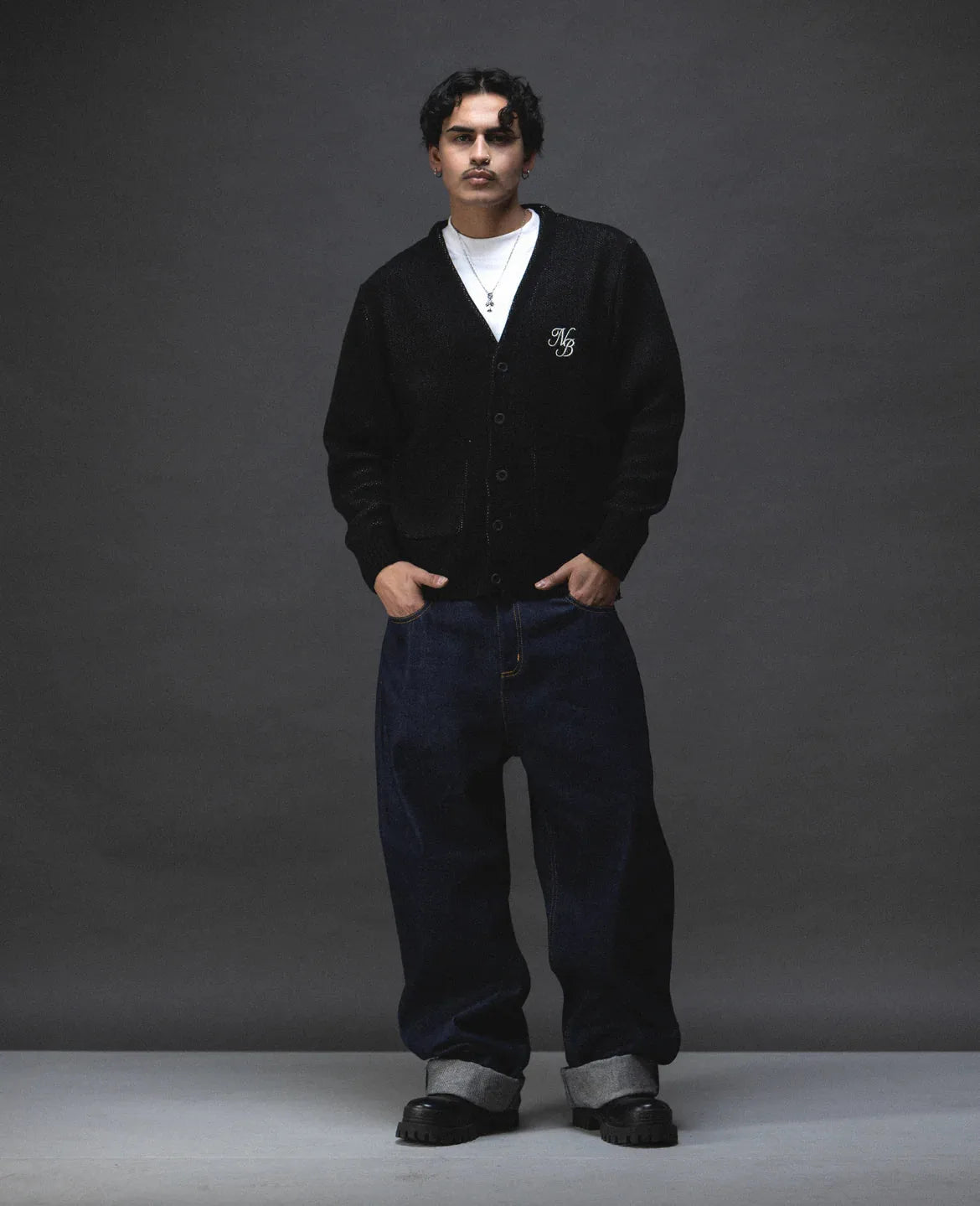 Big N Baggy Raw Denim Jeans