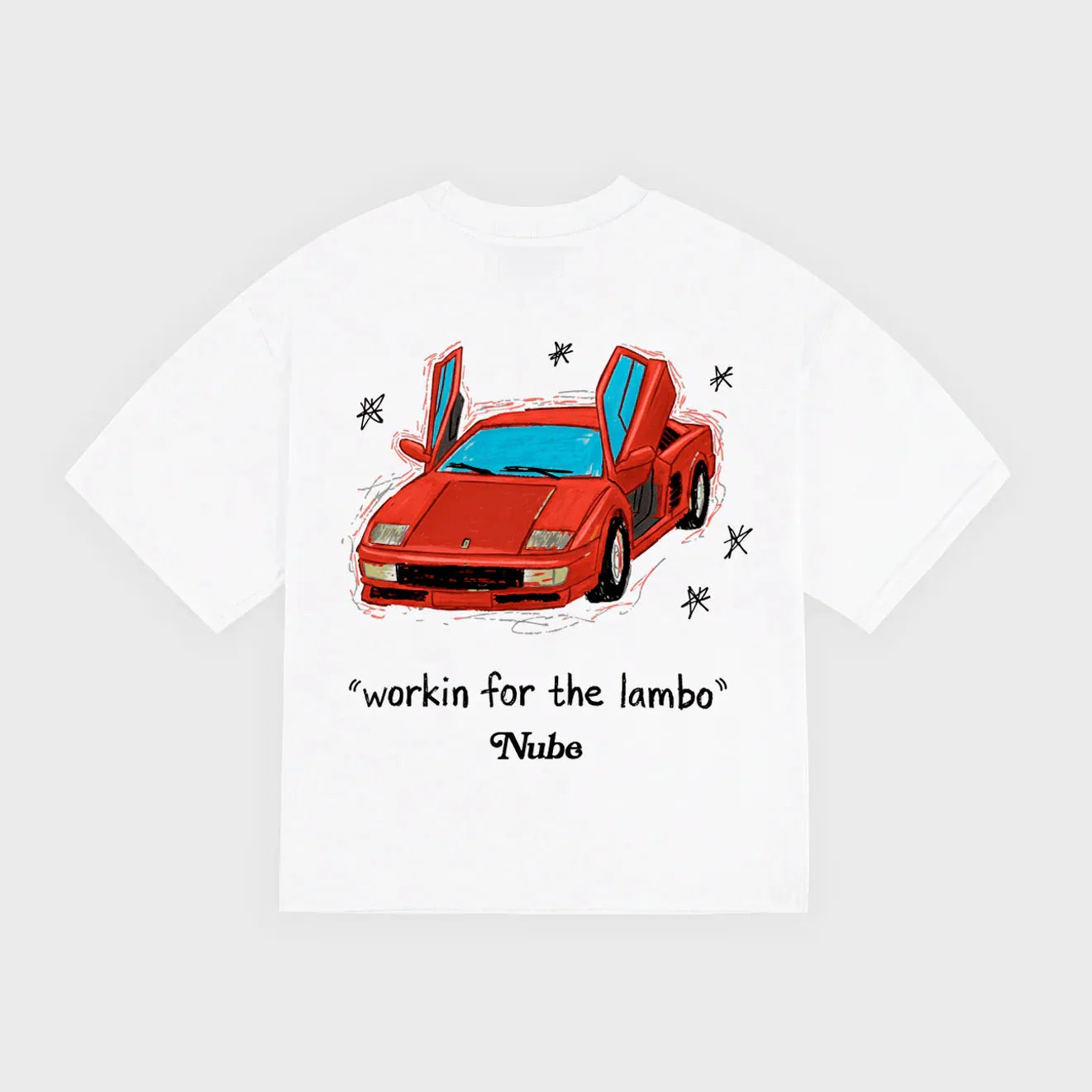 Work in Lambo Boxy Tee