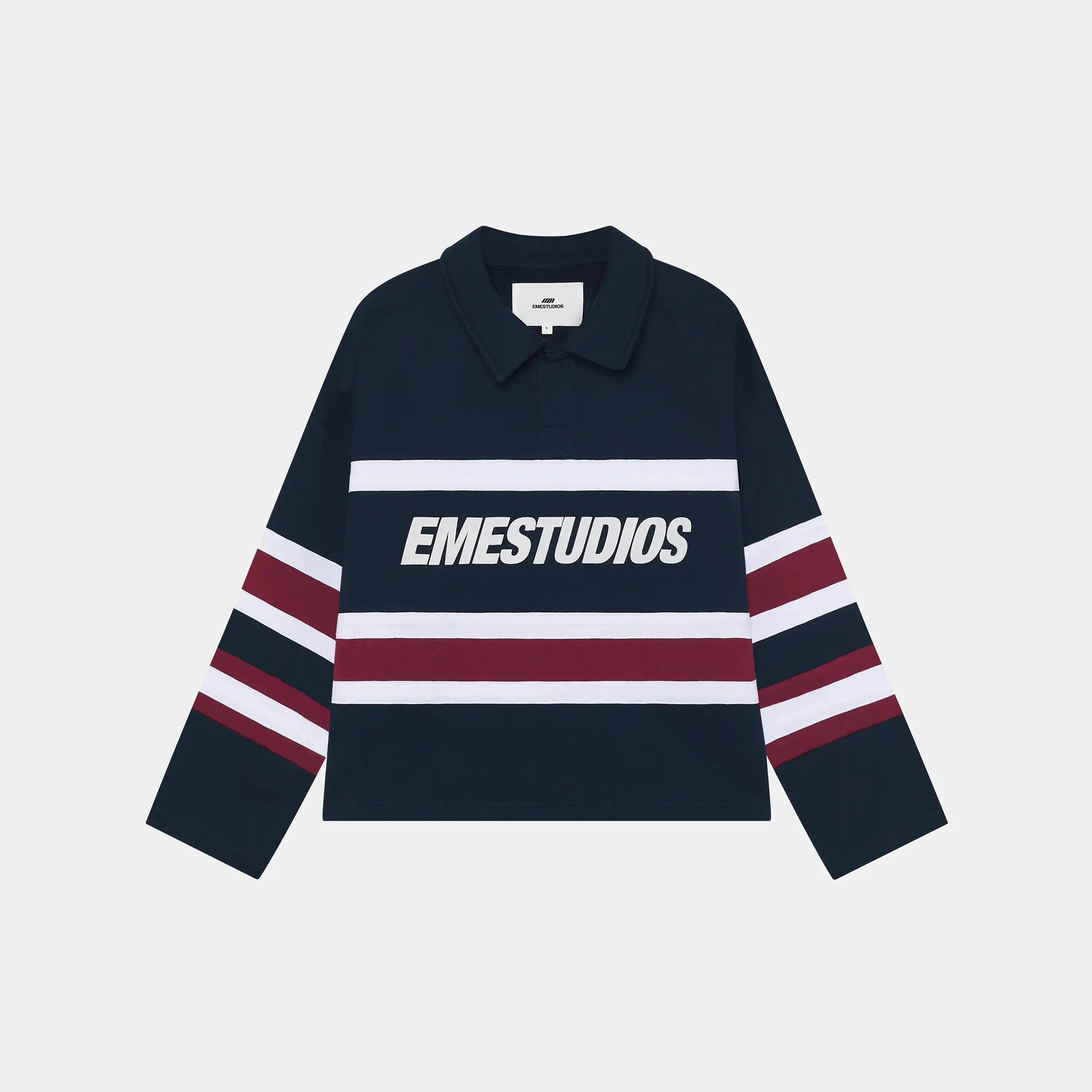 Bachatas Navy Polo Crewneck