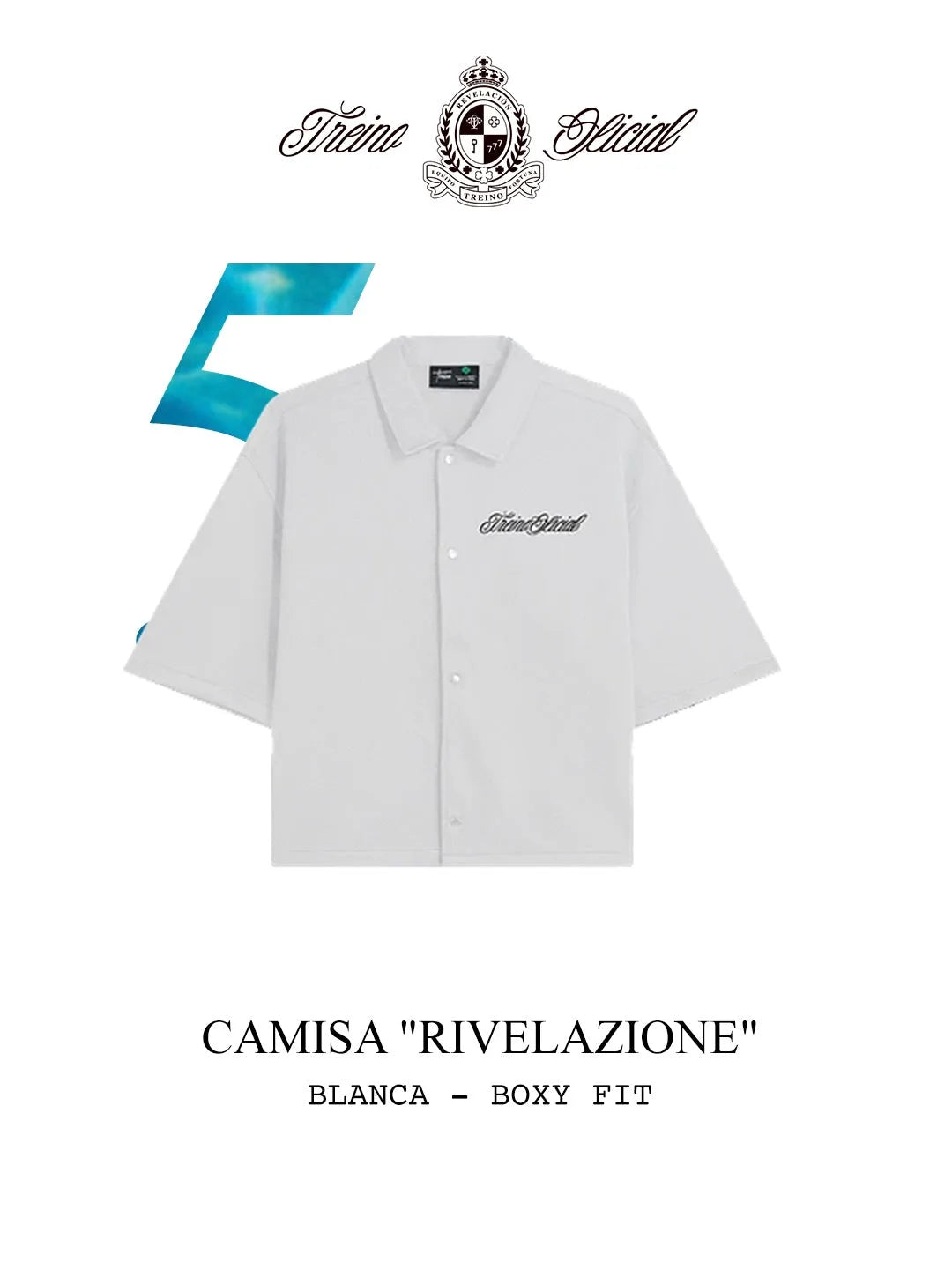 CAMISA "RIVELAZIONE" BLANCA