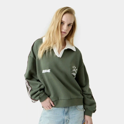 Cane Forest Polo Crewneck
