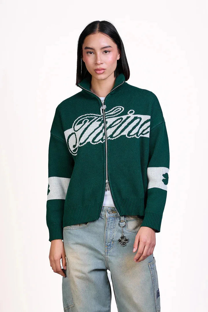CHALECO "BIG LUCKY" VERDE DOUBLE ZIP