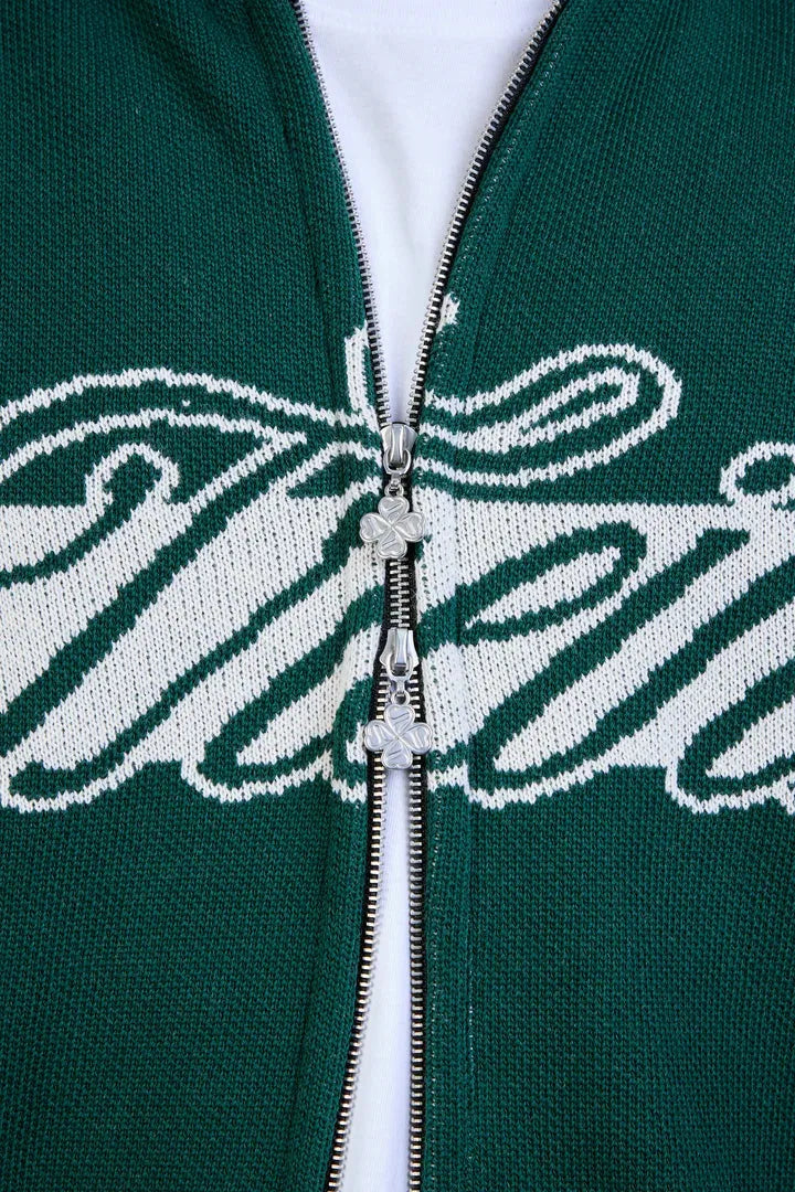 CHALECO "BIG LUCKY" VERDE DOUBLE ZIP