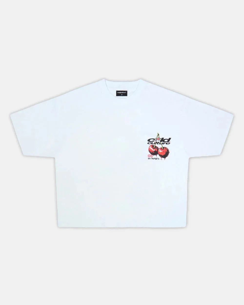 CHERRY TEE WHITE