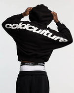 CURVED HOODIE BLACK