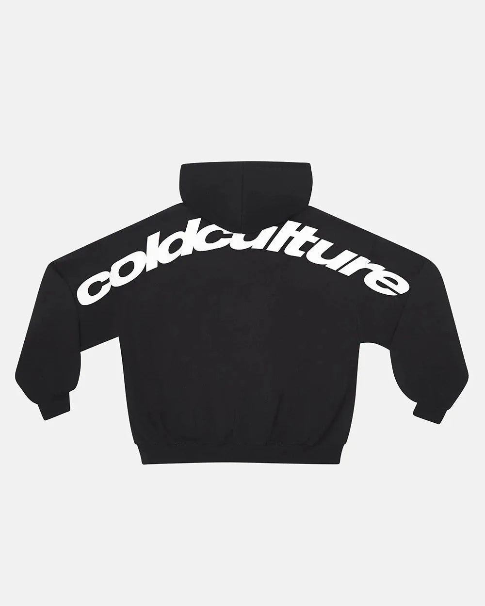 CURVED HOODIE BLACK
