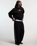 CURVED HOODIE BLACK