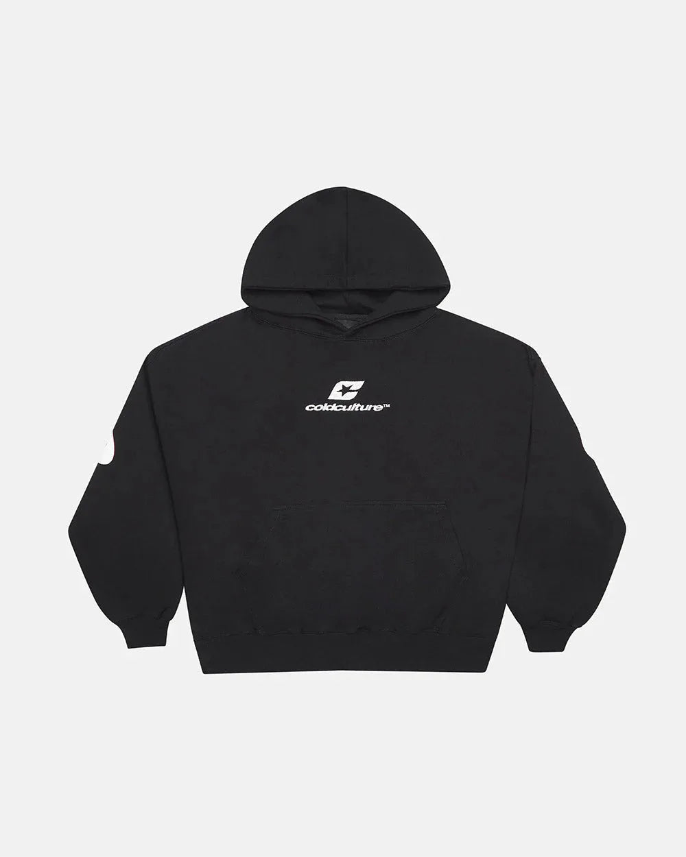 CURVED HOODIE BLACK
