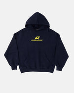 CURVED HOODIE MIDNIGHT BLUE
