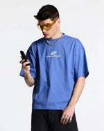CURVED TEE AMPARO BLUE