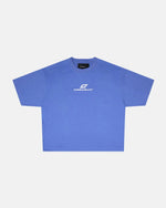 CURVED TEE AMPARO BLUE